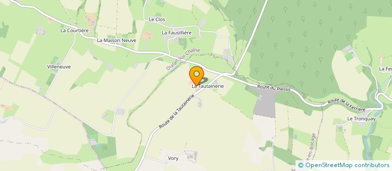 localisation de l'entreprise MONSIEUR SERGE ENEE  VALDALLIERE