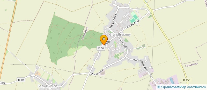 localisation de l'entreprise MONSIEUR SERGE ERIC DABLE  GRANDFRESNOY