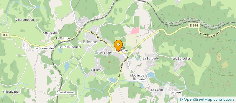 localisation de l'entreprise MONSIEUR SERGE ERISAY à LA BRIONNE