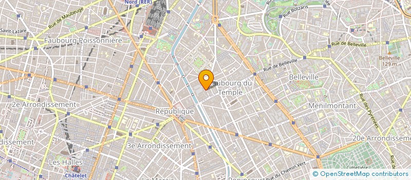 localisation de l'entreprise MONSIEUR SERGE FAINGOLD à PARIS