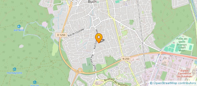 localisation de l'entreprise MONSIEUR SERGE FARASSE  LA TESTE-DE-BUCH