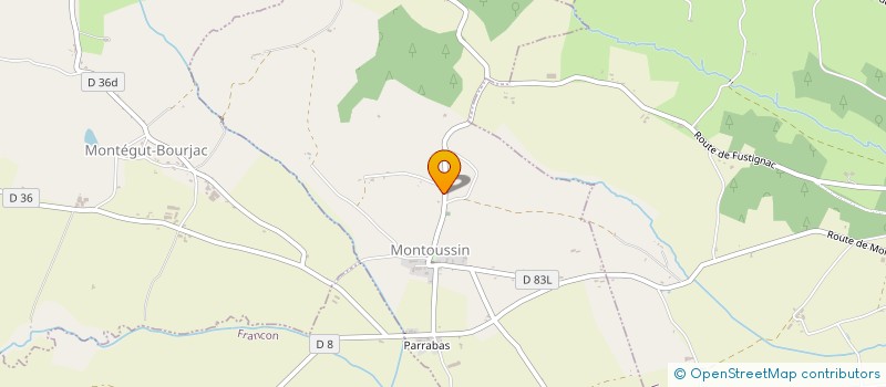 localisation de l'entreprise MONSIEUR SERGE FAUBERT  CASTELNAU-PICAMPEAU