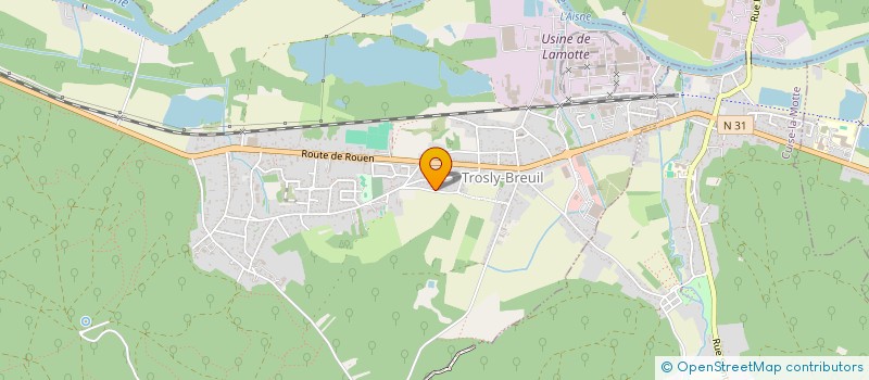 localisation de l'entreprise MONSIEUR SERGE FAVREAU  SAINT-ETIENNE-ROILAYE