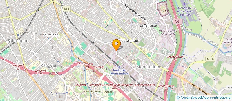 localisation de l'entreprise MONSIEUR SERGE FERRANDO  TOULOUSE