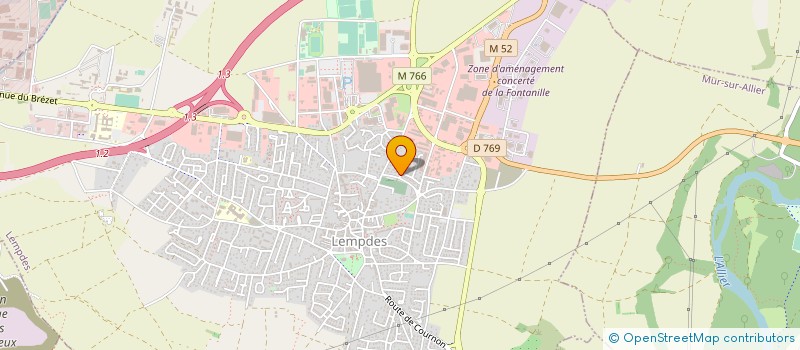 localisation de l'entreprise MONSIEUR SERGE FERREIRA  LES MARTRES-D'ARTIERE