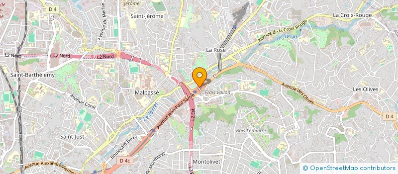 localisation de l'entreprise MONSIEUR SERGE FICHET à MARSEILLE