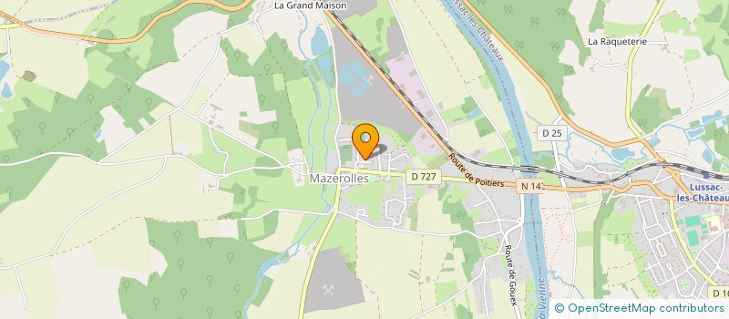 localisation de l'entreprise MONSIEUR SERGE FILIPEK  GOUEX