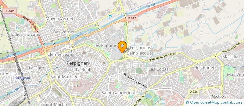 localisation de l'entreprise MONSIEUR SERGE FILONE  PERPIGNAN