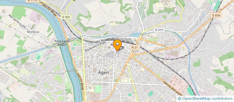 localisation de l'entreprise MONSIEUR SERGE FLEURY à AGEN