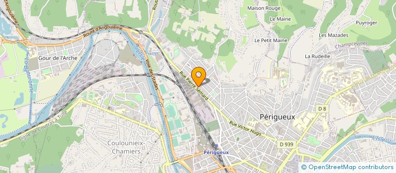 localisation de l'entreprise MONSIEUR SERGE FONMARTY à PERIGUEUX