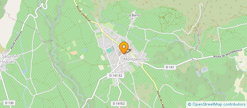 localisation de l'entreprise MONSIEUR SERGE FONS à GIGNAC