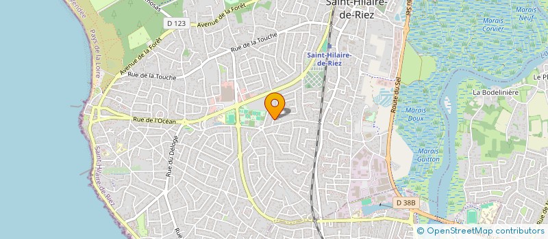 localisation de l'entreprise MONSIEUR SERGE FOUCART à SAINT-HILAIRE-DE-RIEZ