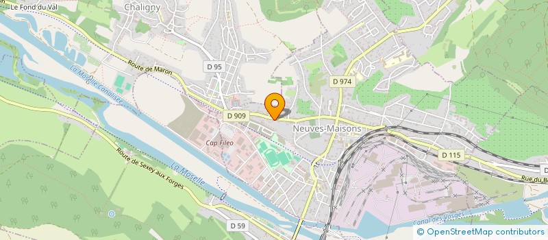 localisation de l'entreprise MONSIEUR SERGE FOULON  NEUVES-MAISONS