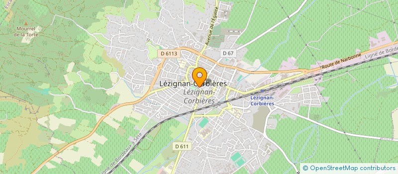 localisation de l'entreprise MONSIEUR SERGE FOULQUIER à LEZIGNAN-CORBIERES