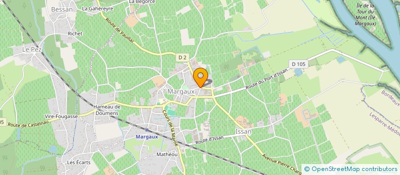 localisation de l'entreprise MONSIEUR SERGE FOURTON à MARGAUX-CANTENAC