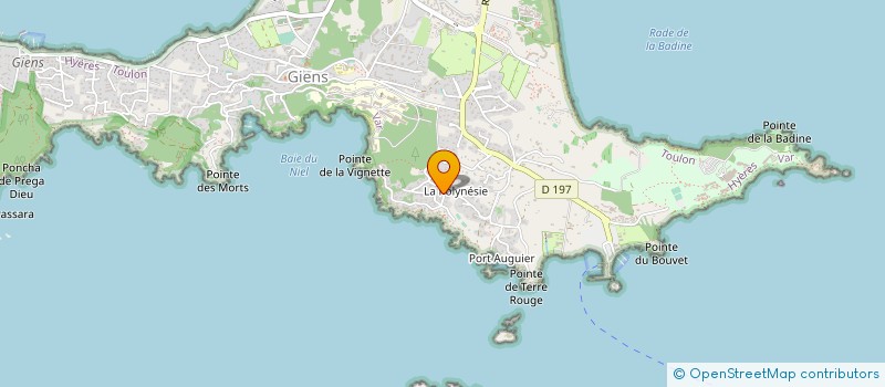 localisation de l'entreprise MONSIEUR SERGE FRANCAIS à HYERES