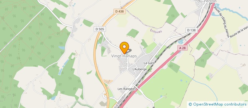 localisation de l'entreprise MONSIEUR SERGE FRANCOIS à ECOUVES