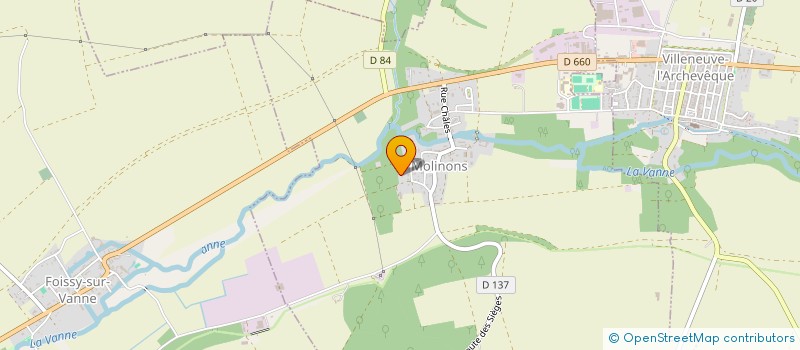 localisation de l'entreprise MONSIEUR SERGE FRANCOIS  MOLINONS