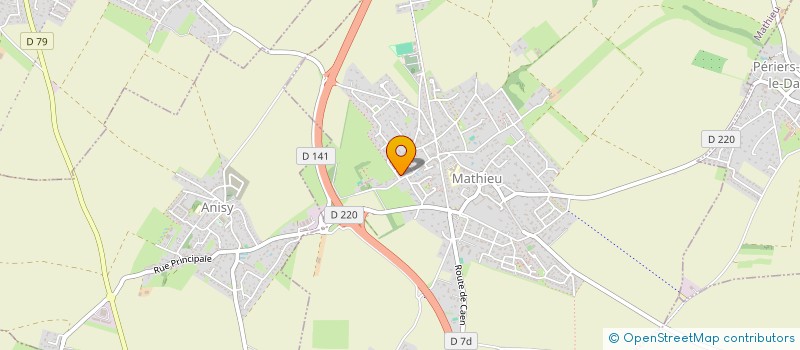 localisation de l'entreprise MONSIEUR SERGE FRANCOISE  MATHIEU