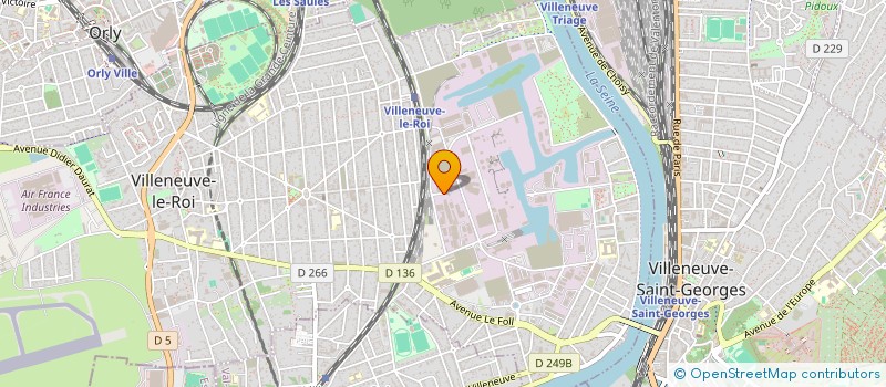 localisation de l'entreprise MONSIEUR SERGE FREDEL  VILLENEUVE-LE-ROI