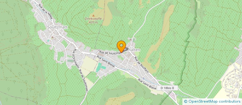 localisation de l'entreprise MONSIEUR SERGE FREYTAG  WESTHALTEN