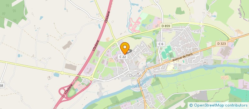 localisation de l'entreprise MONSIEUR SERGE FURET  LES RAIRIES