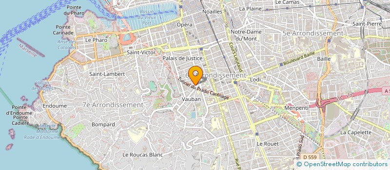 localisation de l'entreprise MONSIEUR SERGE GABRIELLI à MARSEILLE