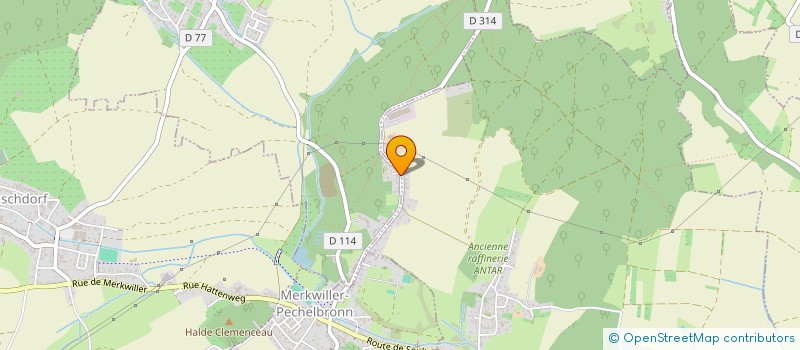 localisation de l'entreprise MONSIEUR SERGE GACKEL  LAMPERTSLOCH