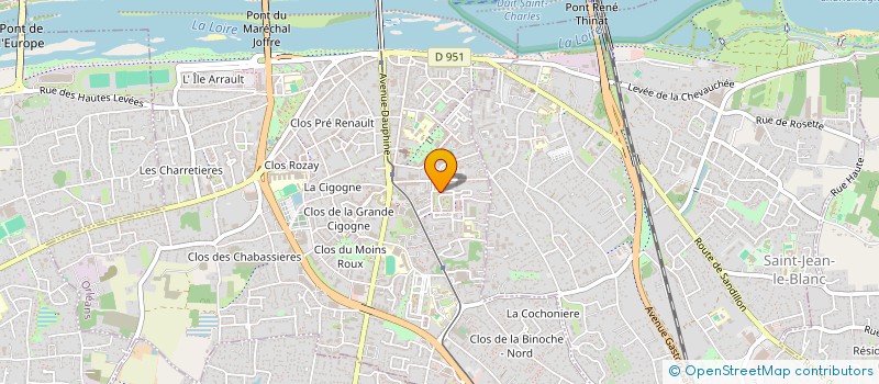localisation de l'entreprise MONSIEUR SERGE GADJI à ORLEANS