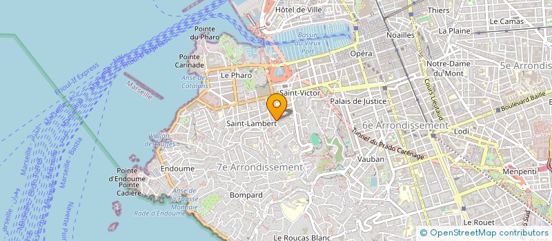 localisation de l'entreprise MONSIEUR SERGE GAILLARD à MARSEILLE