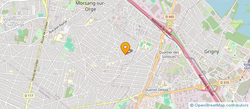 localisation de l'entreprise MONSIEUR SERGE GALLOT à MORSANG-SUR-ORGE