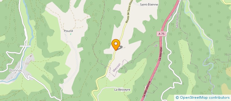 localisation de l'entreprise MONSIEUR SERGE GALVAING à MASSIAC