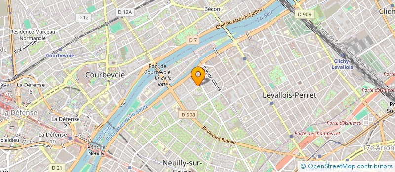 localisation de l'entreprise MONSIEUR SERGE GAMBERT à NEUILLY-SUR-SEINE
