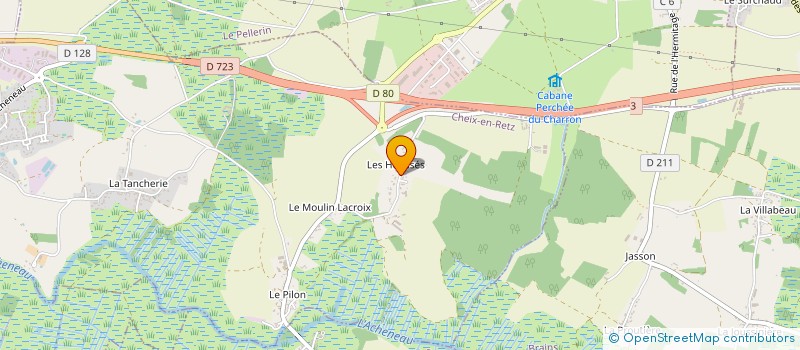 localisation de l'entreprise MONSIEUR SERGE GANTIER à CHEIX-EN-RETZ