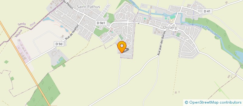 localisation de l'entreprise MONSIEUR SERGE GARCIA  SAINT-PATHUS