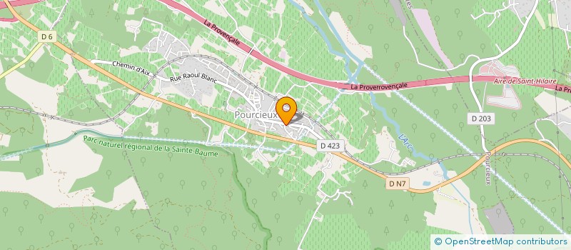 localisation de l'entreprise MONSIEUR SERGE GARCIA  POURCIEUX