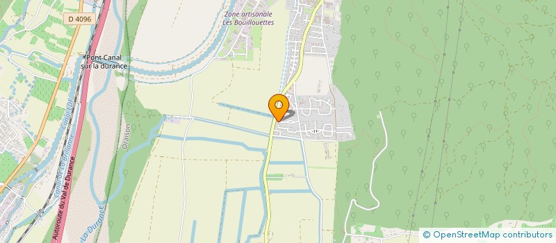 localisation de l'entreprise MONSIEUR SERGE GARCIN  ORAISON