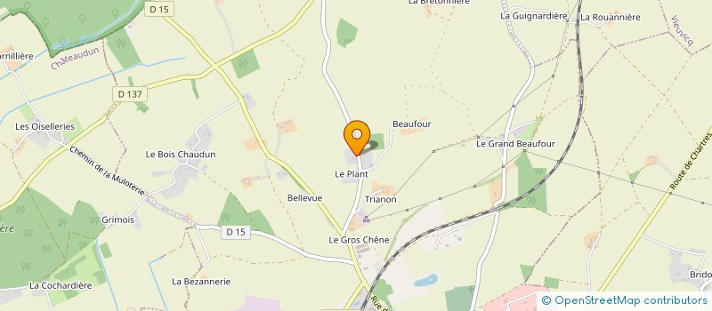 localisation de l'entreprise MONSIEUR SERGE GASSELIN à BROU