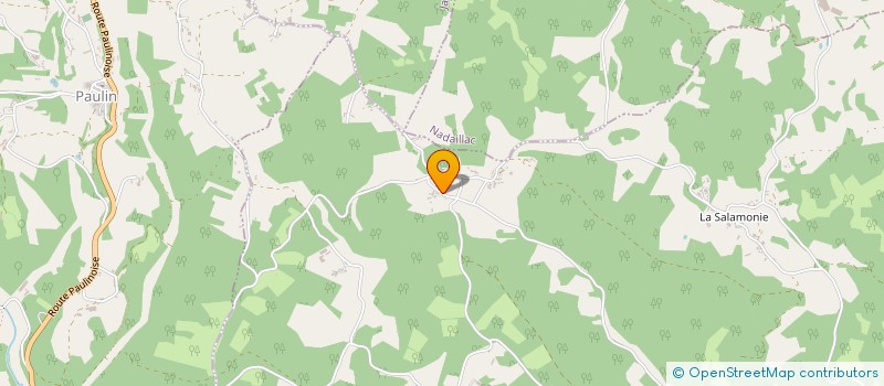 localisation de l'entreprise MONSIEUR SERGE GATINEL  BORREZE