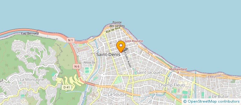 localisation de l'entreprise MONSIEUR SERGE GELABERT à SAINT-DENIS