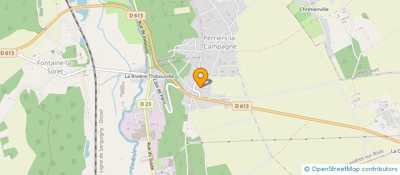 localisation de l'entreprise MONSIEUR SERGE GENET  NASSANDRES SUR RISLE