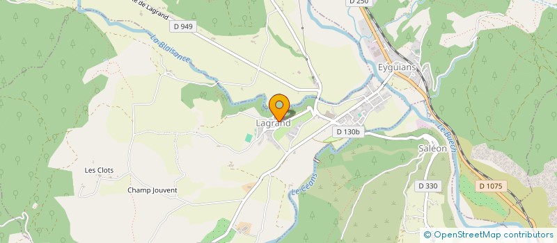 localisation de l'entreprise MONSIEUR SERGE GERARD  LE POET