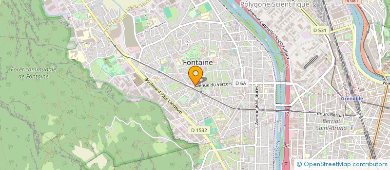 localisation de l'entreprise MONSIEUR SERGE GERMAN  FONTAINE