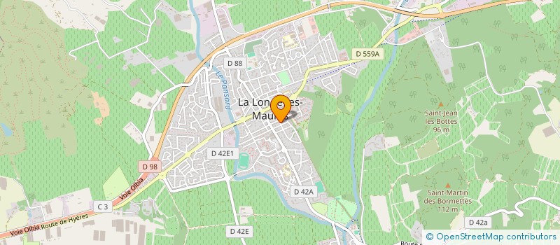 localisation de l'entreprise MONSIEUR SERGE GIANNINI à LA LONDE-LES-MAURES