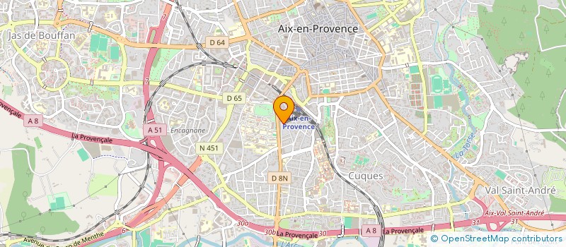 localisation de l'entreprise MONSIEUR SERGE GIANNONE  AIX-EN-PROVENCE