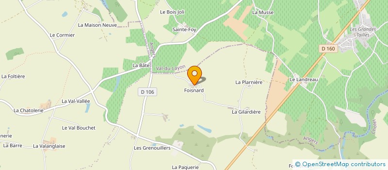 localisation de l'entreprise MONSIEUR SERGE GIET  CHEMILLE-EN-ANJOU