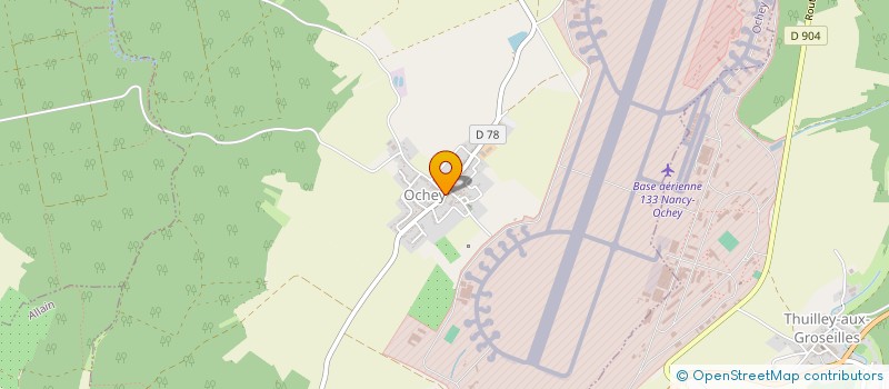 localisation de l'entreprise MONSIEUR SERGE GILLET  OCHEY