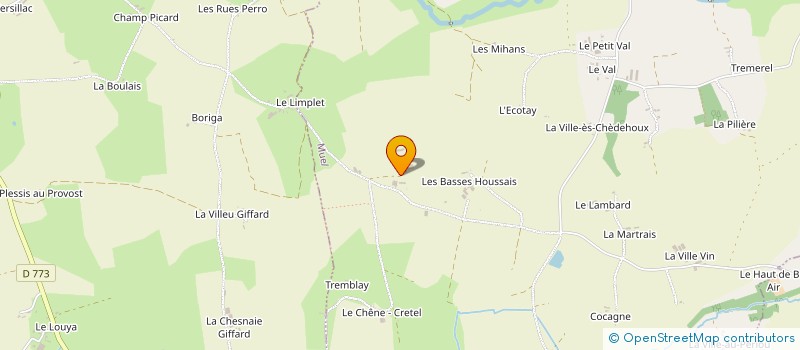 localisation de l'entreprise MONSIEUR SERGE GILLET  MUEL