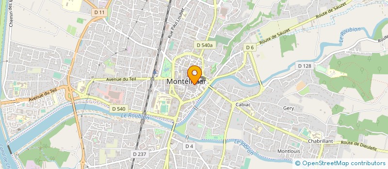 localisation de l'entreprise MONSIEUR SERGE GIRE à MONTELIMAR