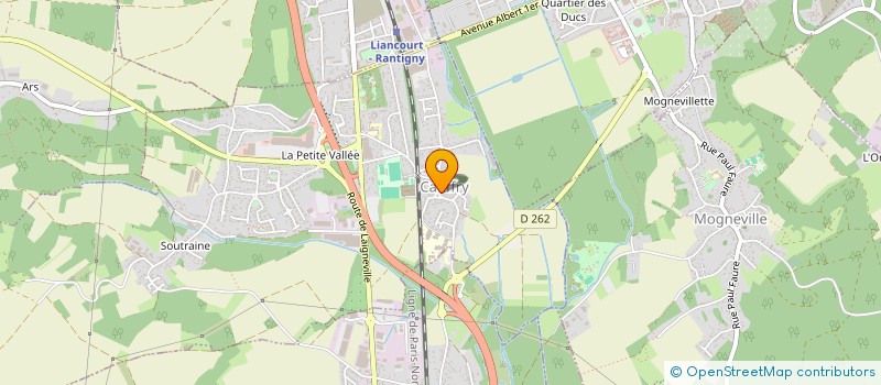 localisation de l'entreprise MONSIEUR SERGE GIUNTA  CAUFFRY